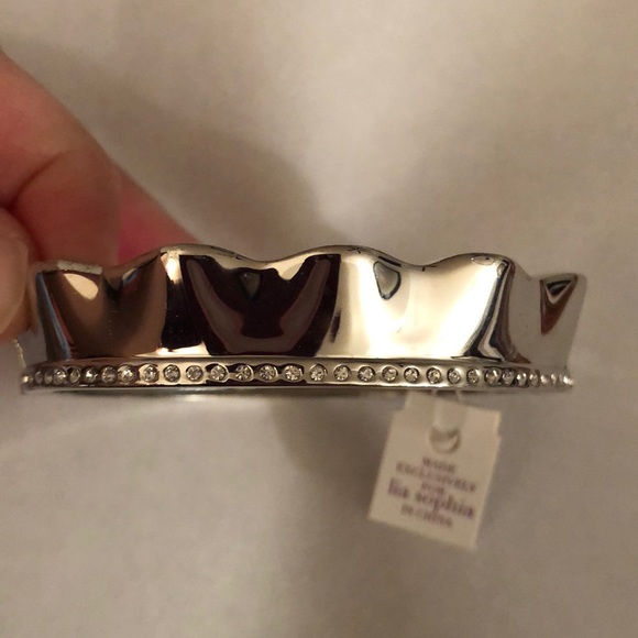 Lia Sophia Ruffle Bracelet NWT! Size M | eBay NWT Lia Sophia Ruffle Bracelet